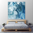 Indigo Minerals II by Jarman Fagalde on GIANT ART - blue abstract