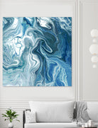 Indigo Minerals II by Jarman Fagalde on GIANT ART - blue abstract