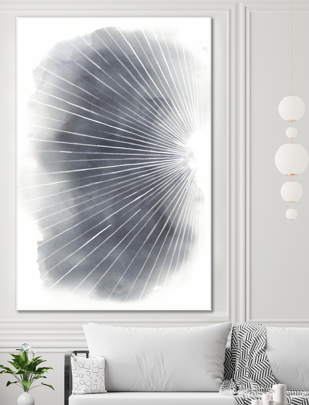 Rays I by Grace Popp on GIANT ART - abstract