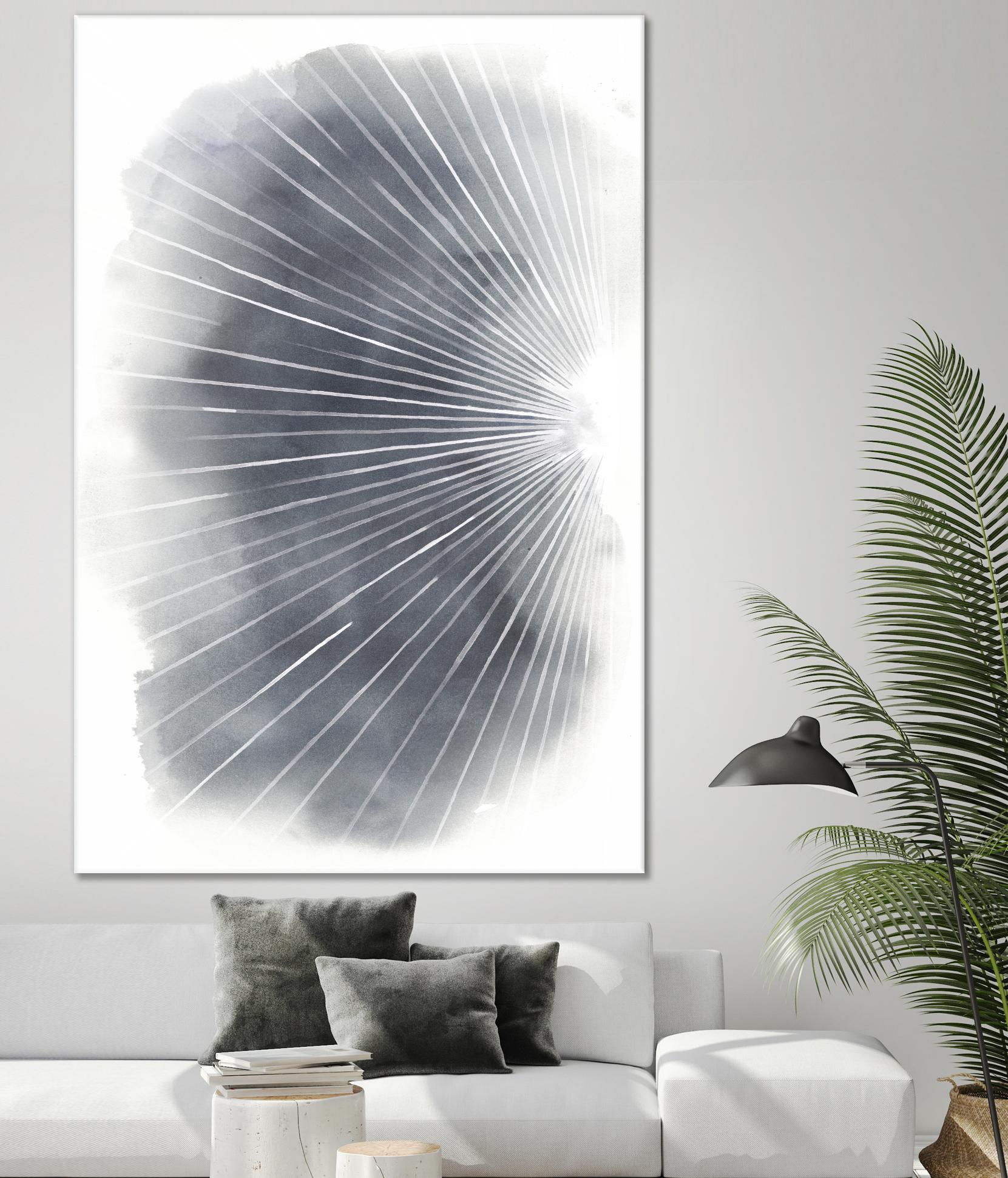 Rays I by Grace Popp on GIANT ART - abstract