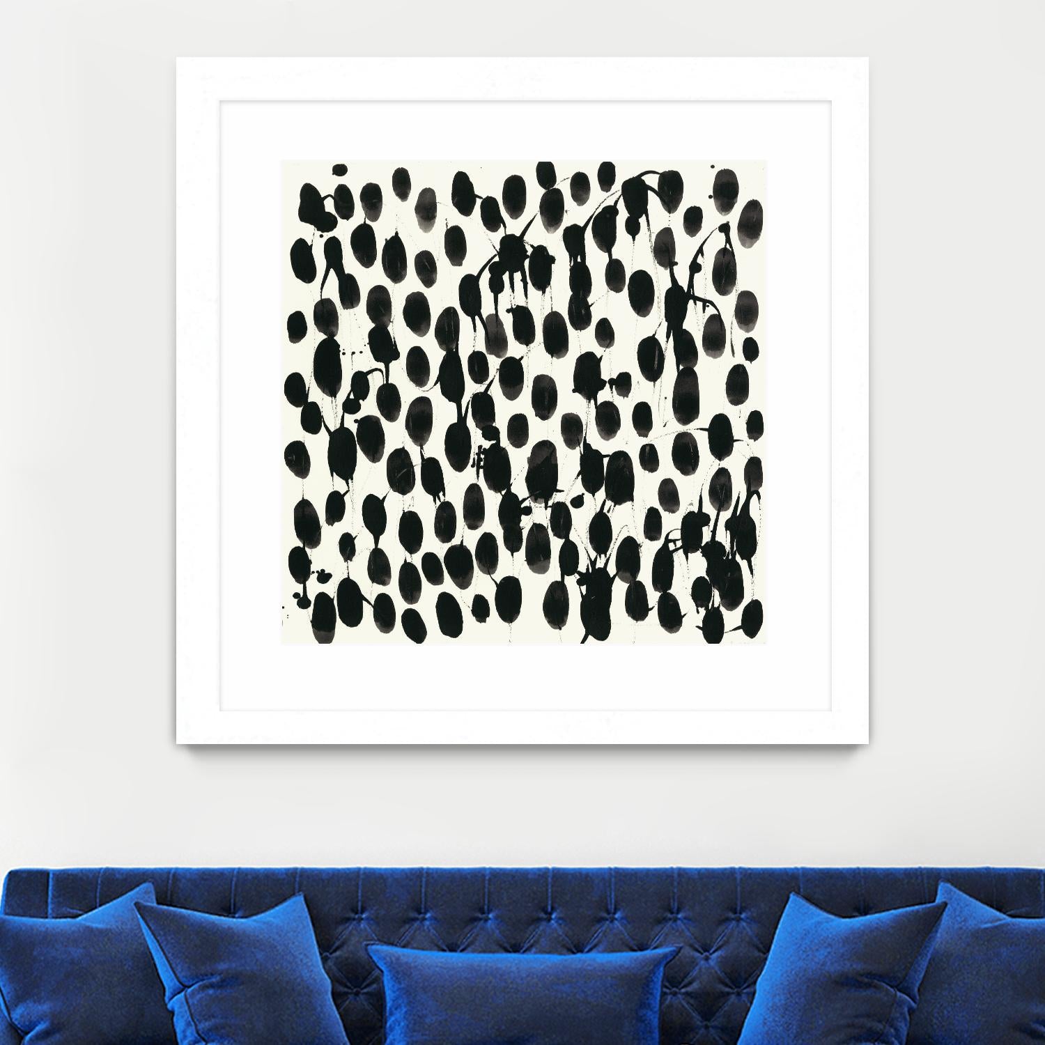 Invariable I by June Erica Vess on GIANT ART - black abstract