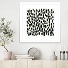 Invariable I by June Erica Vess on GIANT ART - black abstract