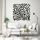 Invariable I by June Erica Vess on GIANT ART - black abstract