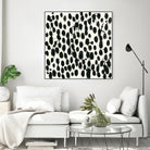 Invariable I by June Erica Vess on GIANT ART - black abstract