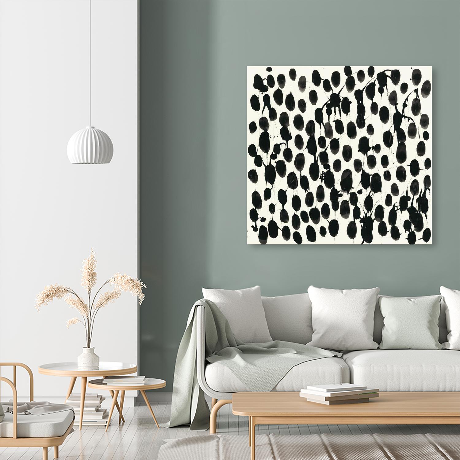 Invariable I by June Erica Vess on GIANT ART - black abstract