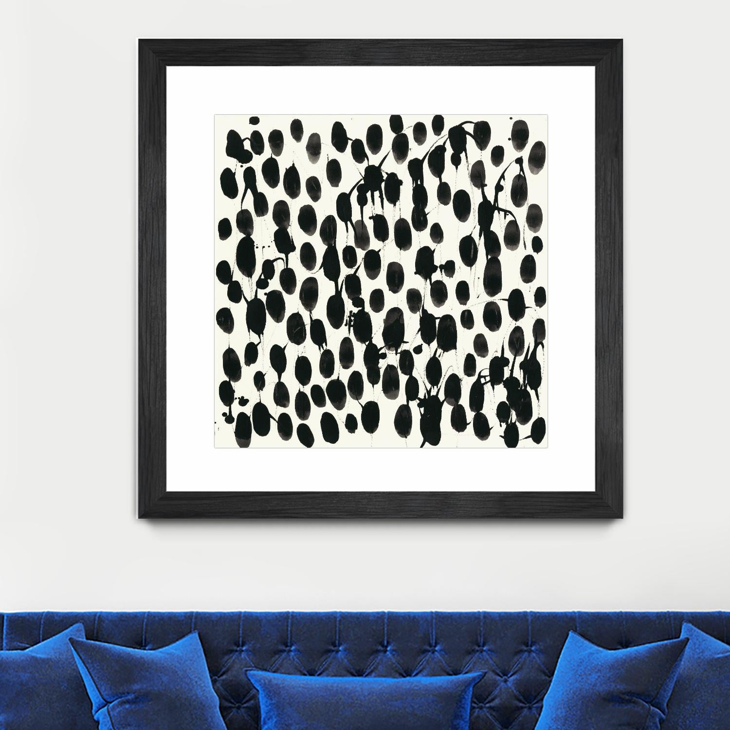 Invariable I by June Erica Vess on GIANT ART - black abstract