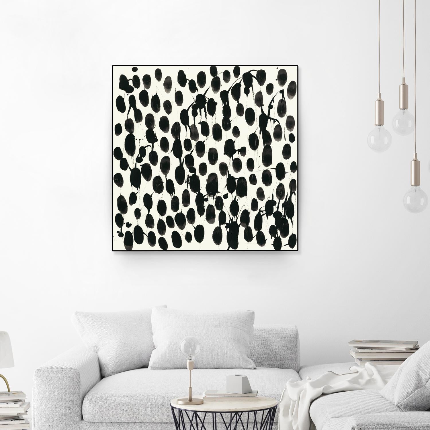 Invariable I by June Erica Vess on GIANT ART - black abstract