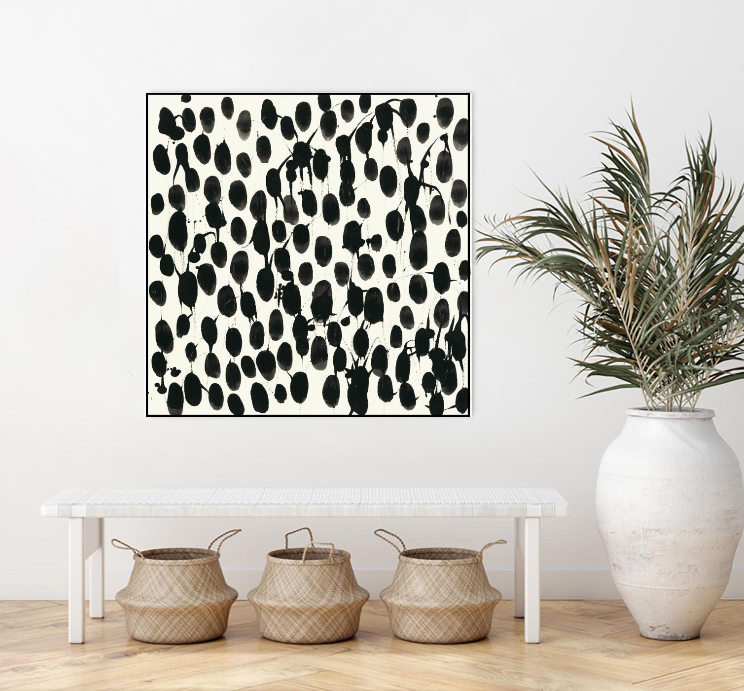 Invariable I by June Erica Vess on GIANT ART - black abstract