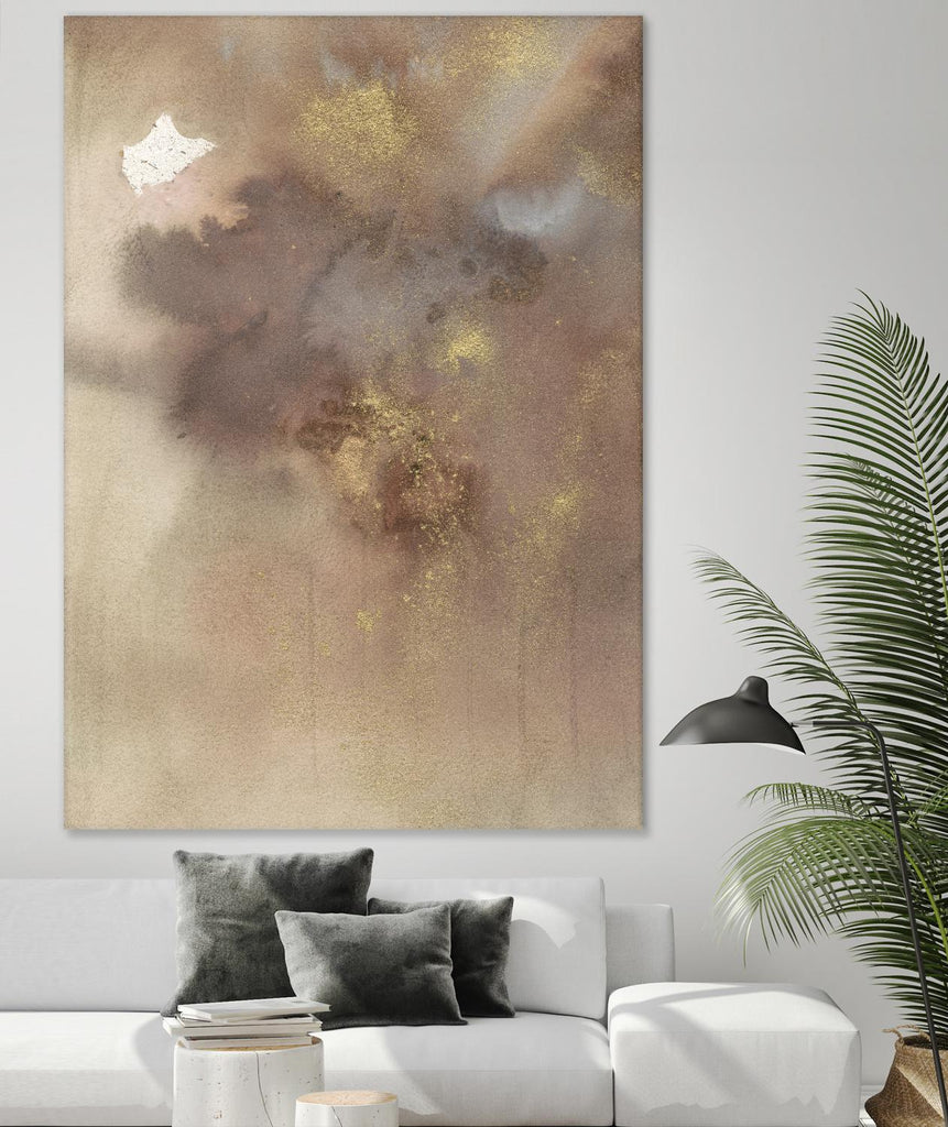 Skyward Dreams I par Joyce Combs sur GIANT ART - abstrait brun