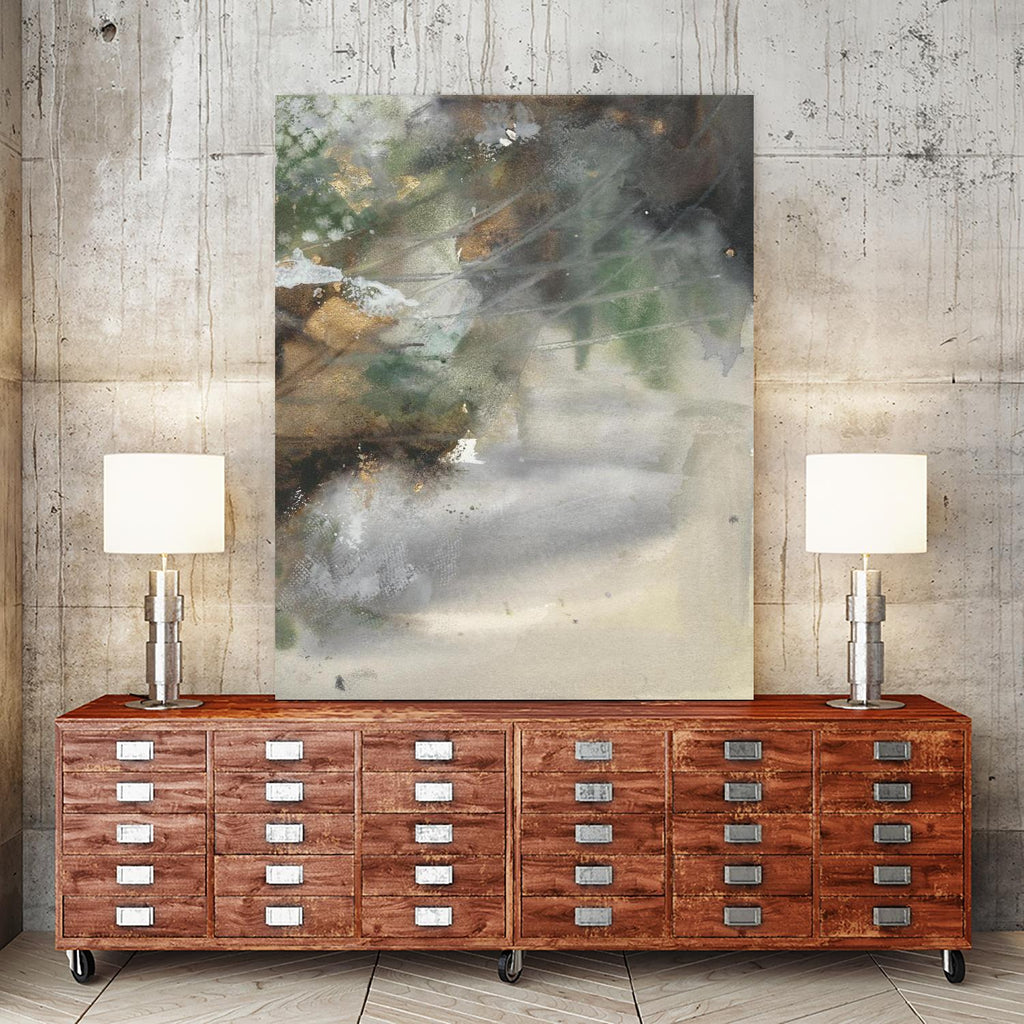 Canyon Seasons I by Joyce Combs on GIANT ART - brown abstract