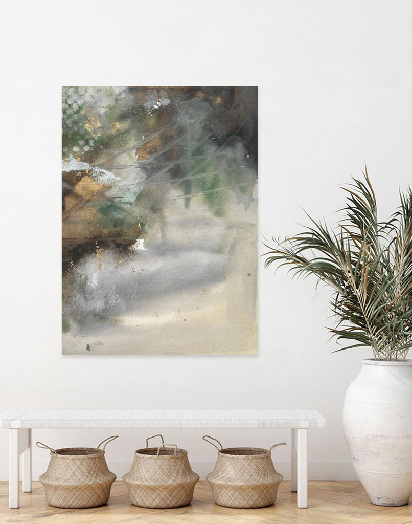 Canyon Seasons I par Joyce Combs sur GIANT ART - abstrait brun