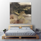 Mountain Seasons I by Joyce Combs on GIANT ART - brown abstract