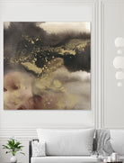 Mountain Seasons I by Joyce Combs on GIANT ART - brown abstract