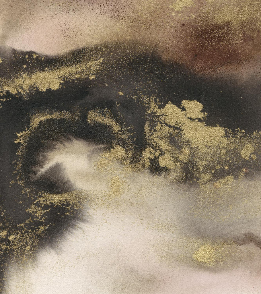 Mountain Seasons III par Joyce Combs sur GIANT ART - abstrait brun