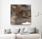 Mountain Seasons IV by Joyce Combs on GIANT ART - brown abstract