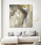 Waves in Motion I by Joyce Combs on GIANT ART - brown abstract