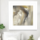 Waves in Motion I by Joyce Combs on GIANT ART - brown abstract