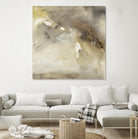 Waves in Motion II by Joyce Combs on GIANT ART - brown abstract