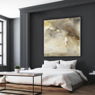 Waves in Motion II by Joyce Combs on GIANT ART - brown abstract