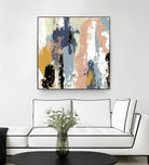 Blueberry Swatches I by Jennifer Goldberger on GIANT ART - abstract