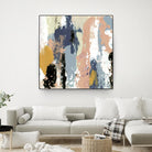 Blueberry Swatches I by Jennifer Goldberger on GIANT ART - abstract