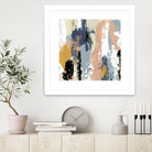 Blueberry Swatches I by Jennifer Goldberger on GIANT ART - abstract