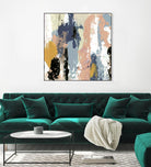 Blueberry Swatches I by Jennifer Goldberger on GIANT ART - abstract