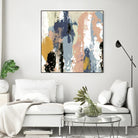 Blueberry Swatches I by Jennifer Goldberger on GIANT ART - abstract