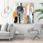 Blueberry Swatches I by Jennifer Goldberger on GIANT ART - abstract