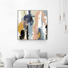 Blueberry Swatches I by Jennifer Goldberger on GIANT ART - abstract