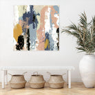 Blueberry Swatches I by Jennifer Goldberger on GIANT ART - abstract