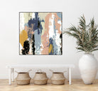 Blueberry Swatches I by Jennifer Goldberger on GIANT ART - abstract