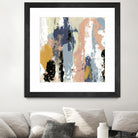 Blueberry Swatches I by Jennifer Goldberger on GIANT ART - abstract