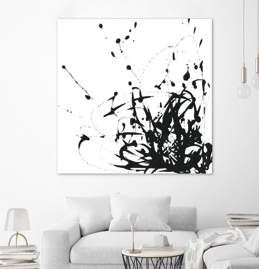 Onyx Expression II by June Erica Vess on GIANT ART - black abstract