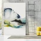 Abstract Terrain III by Sisa Jasper on GIANT ART - blue abstract