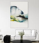 Abstract Terrain III by Sisa Jasper on GIANT ART - blue abstract