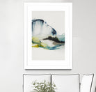 Abstract Terrain III by Sisa Jasper on GIANT ART - blue abstract