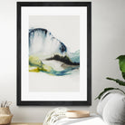 Abstract Terrain III by Sisa Jasper on GIANT ART - blue abstract