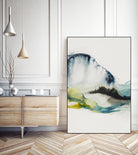 Abstract Terrain III by Sisa Jasper on GIANT ART - blue abstract