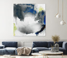 Ephemeral II by Sisa Jasper on GIANT ART - blue abstract