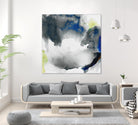 Ephemeral II by Sisa Jasper on GIANT ART - blue abstract