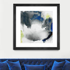 Ephemeral II by Sisa Jasper on GIANT ART - blue abstract