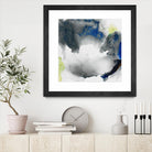 Ephemeral II by Sisa Jasper on GIANT ART - blue abstract