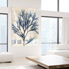 Seaweed Arrangement I by Vision Studio on GIANT ART - blue tropical