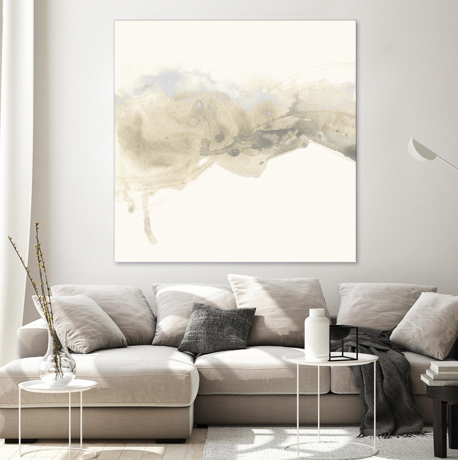 Vapor I by June Erica Vess on GIANT ART - brown abstract