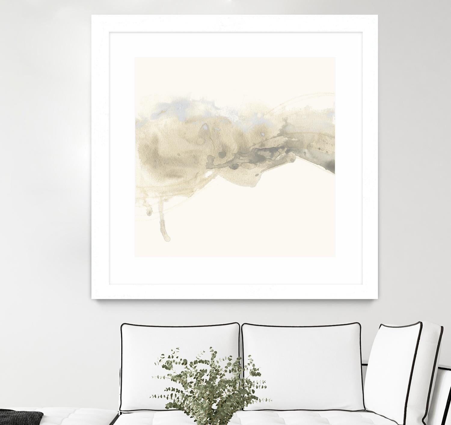 Vapor I by June Erica Vess on GIANT ART - brown abstract