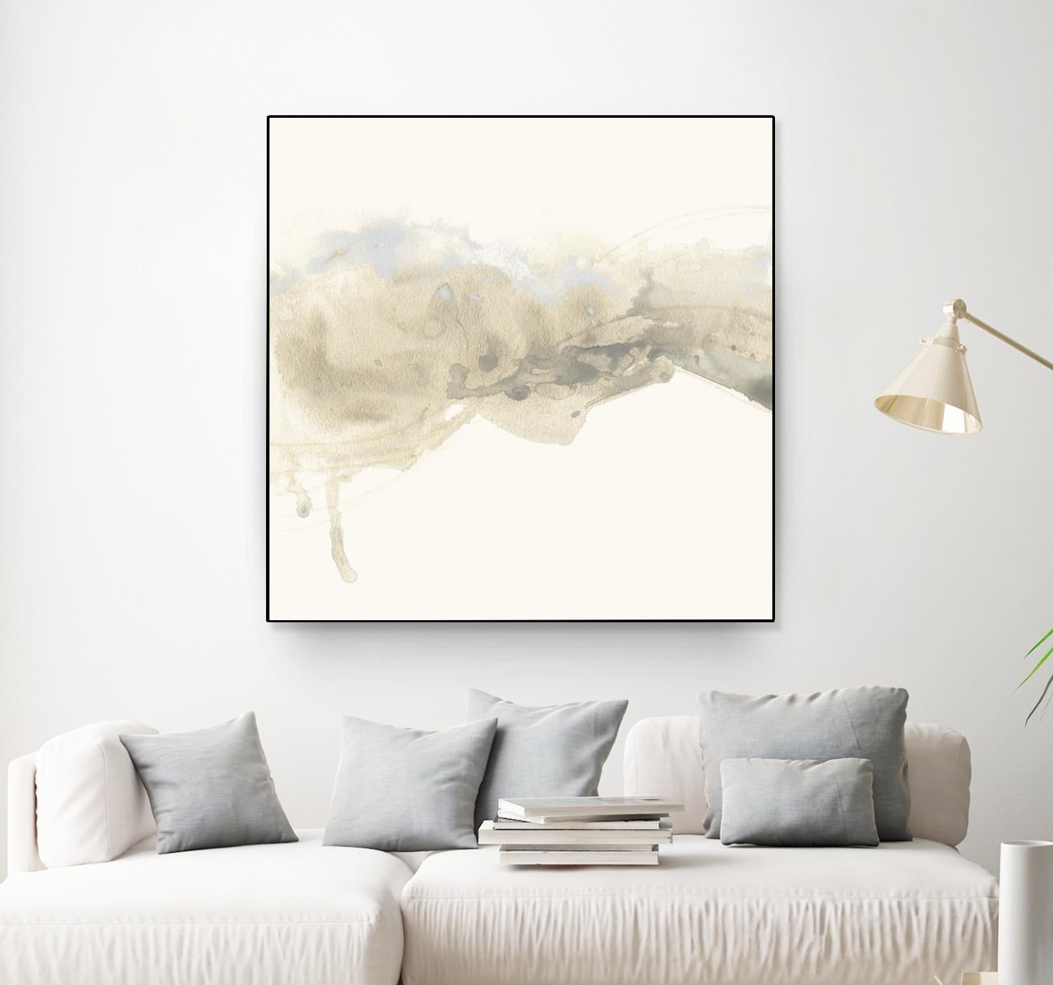 Vapor I by June Erica Vess on GIANT ART - brown abstract