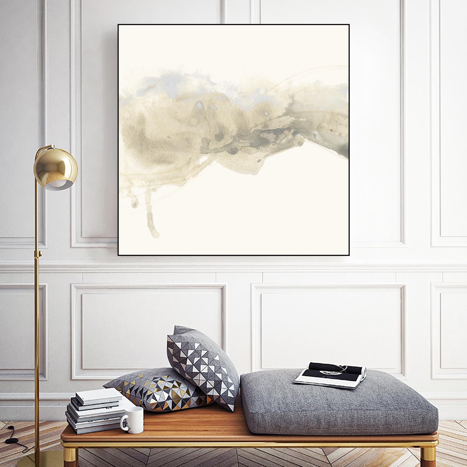 Vapor I by June Erica Vess on GIANT ART - brown abstract