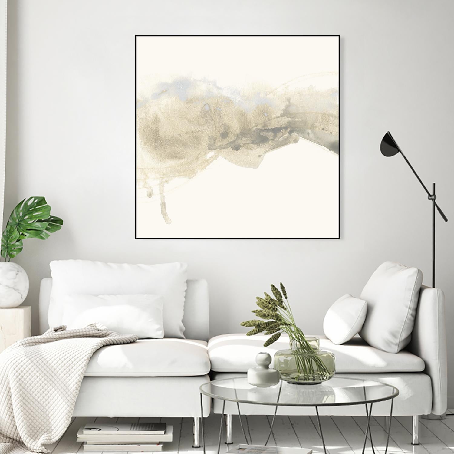 Vapor I by June Erica Vess on GIANT ART - brown abstract