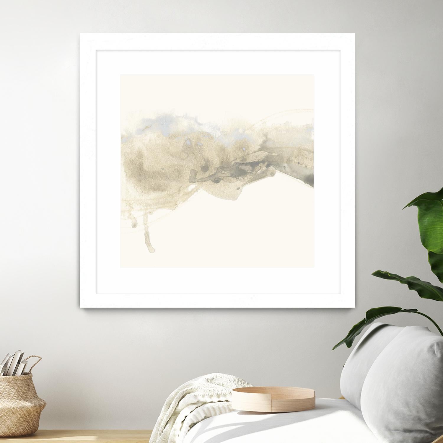 Vapor I by June Erica Vess on GIANT ART - brown abstract